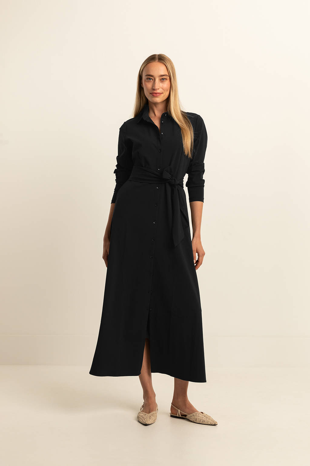 Expresso maxi jurk EX24-32046 van travelstof wehkamp