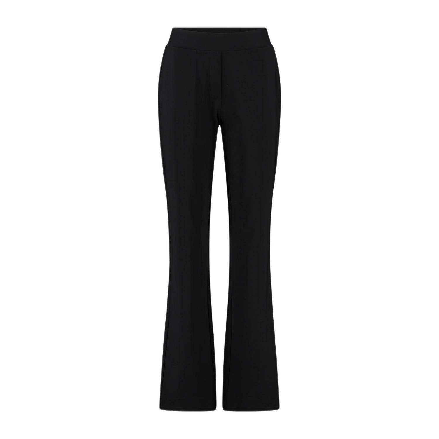 Expresso flared broek van travelstof