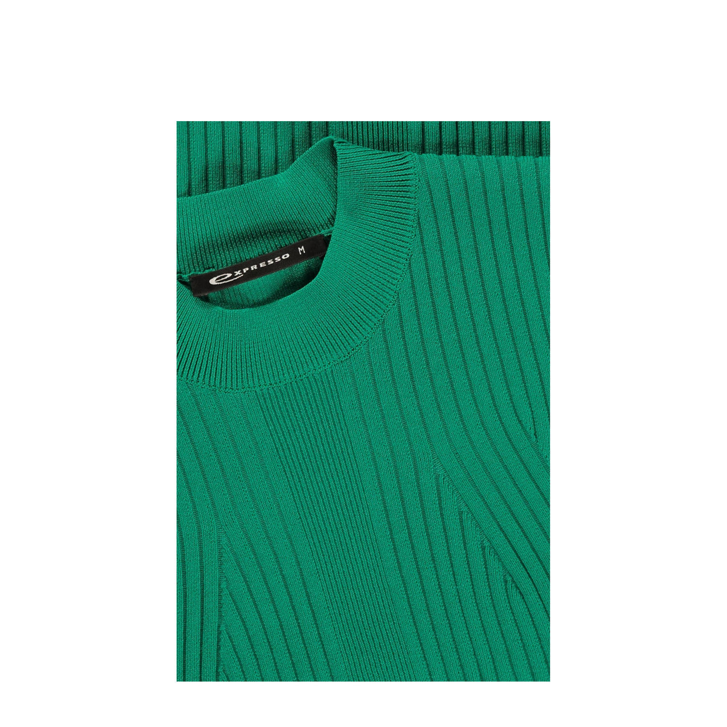 Expresso fijngebreide top EX24-11042 groen