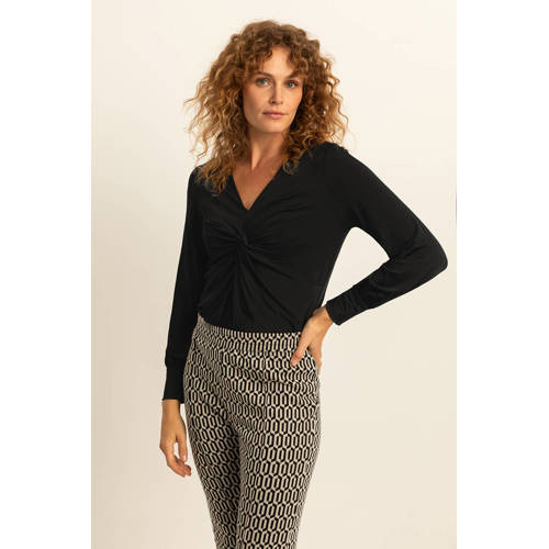 Expresso fijngebreide top EX24-13069 zwart afbeelding