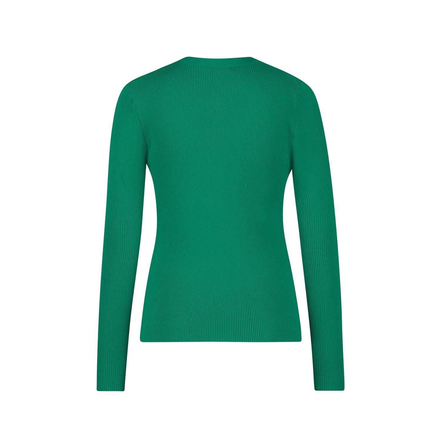 Expresso ribgebreid vest EX24-12021 groen