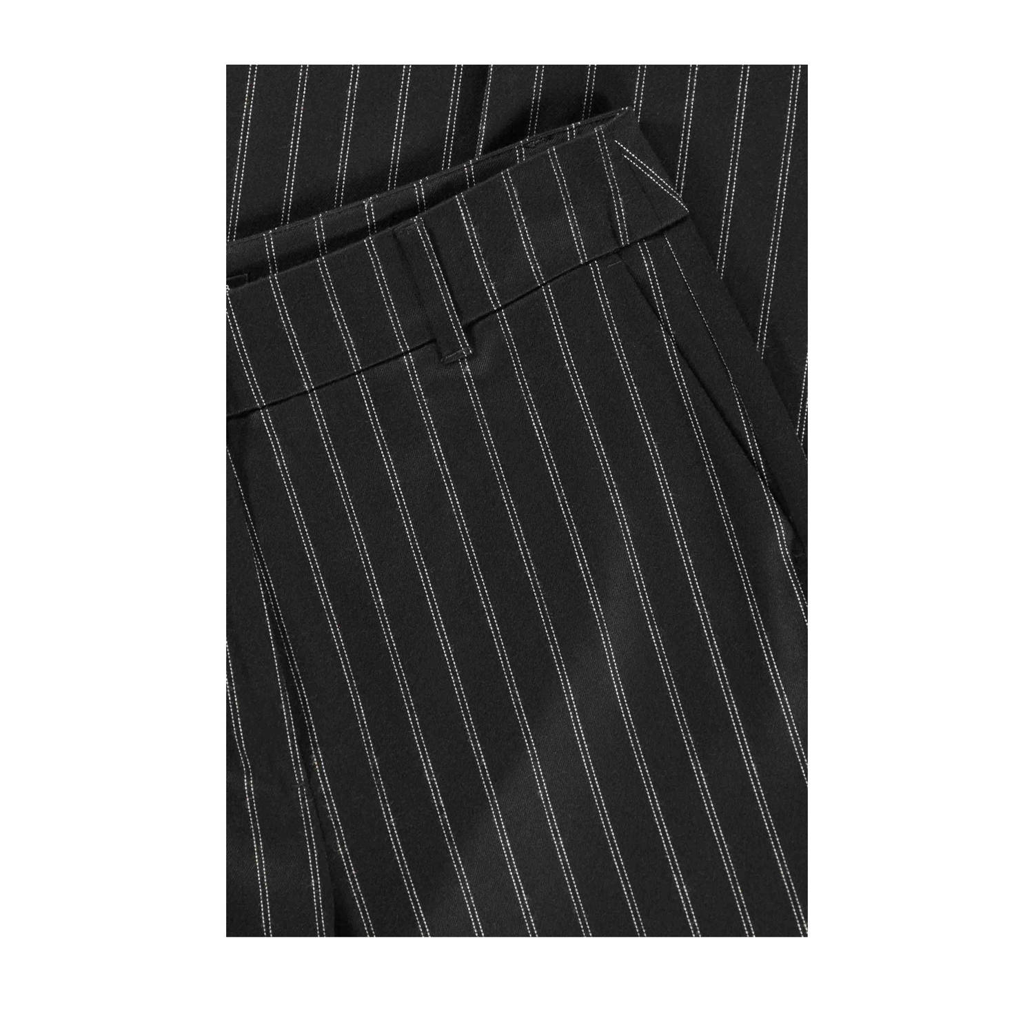Expresso wide leg pantalon zwart