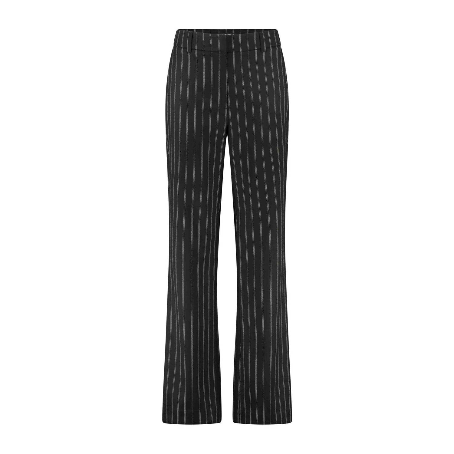 Expresso wide leg pantalon zwart