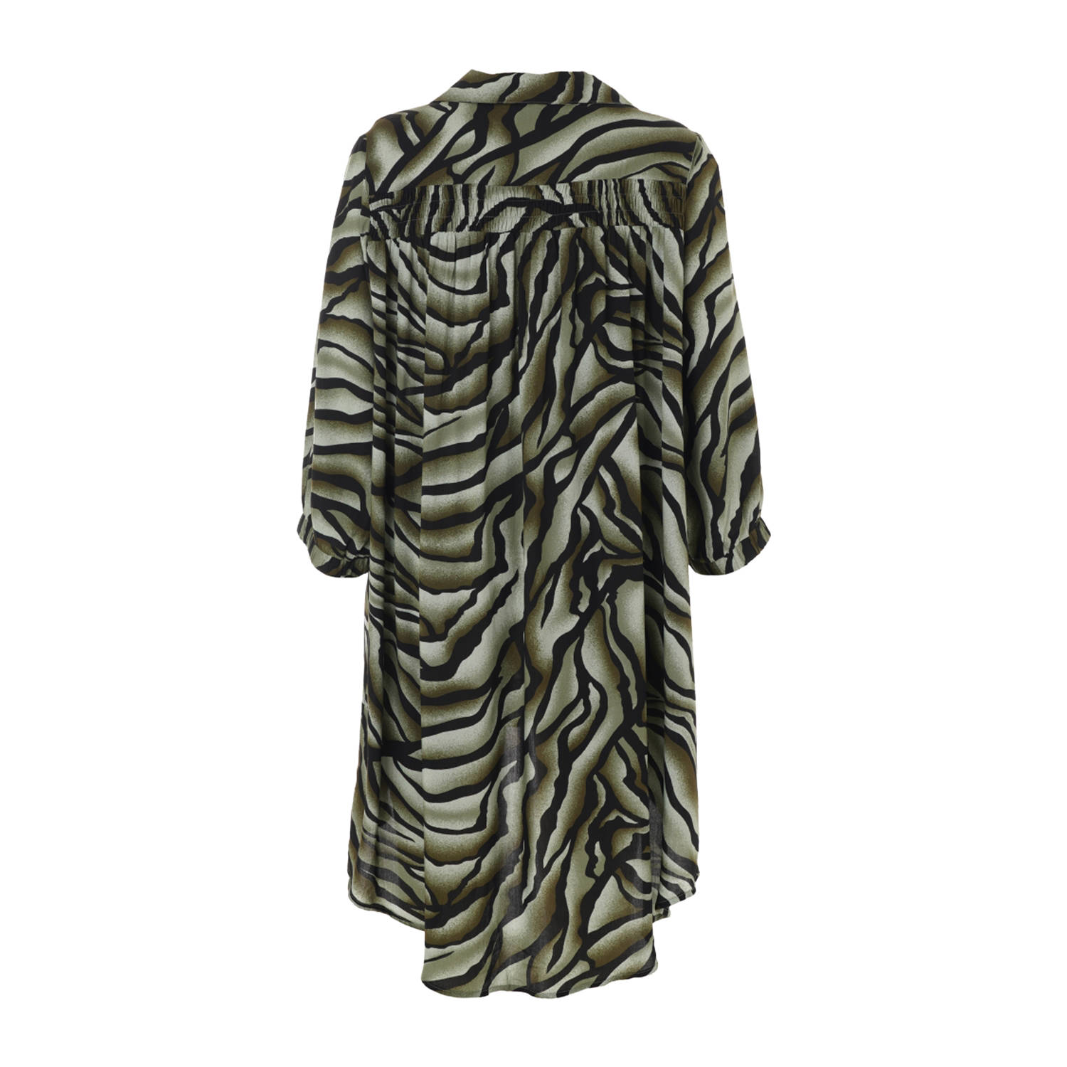 STUDIO tuniek met all over print groen