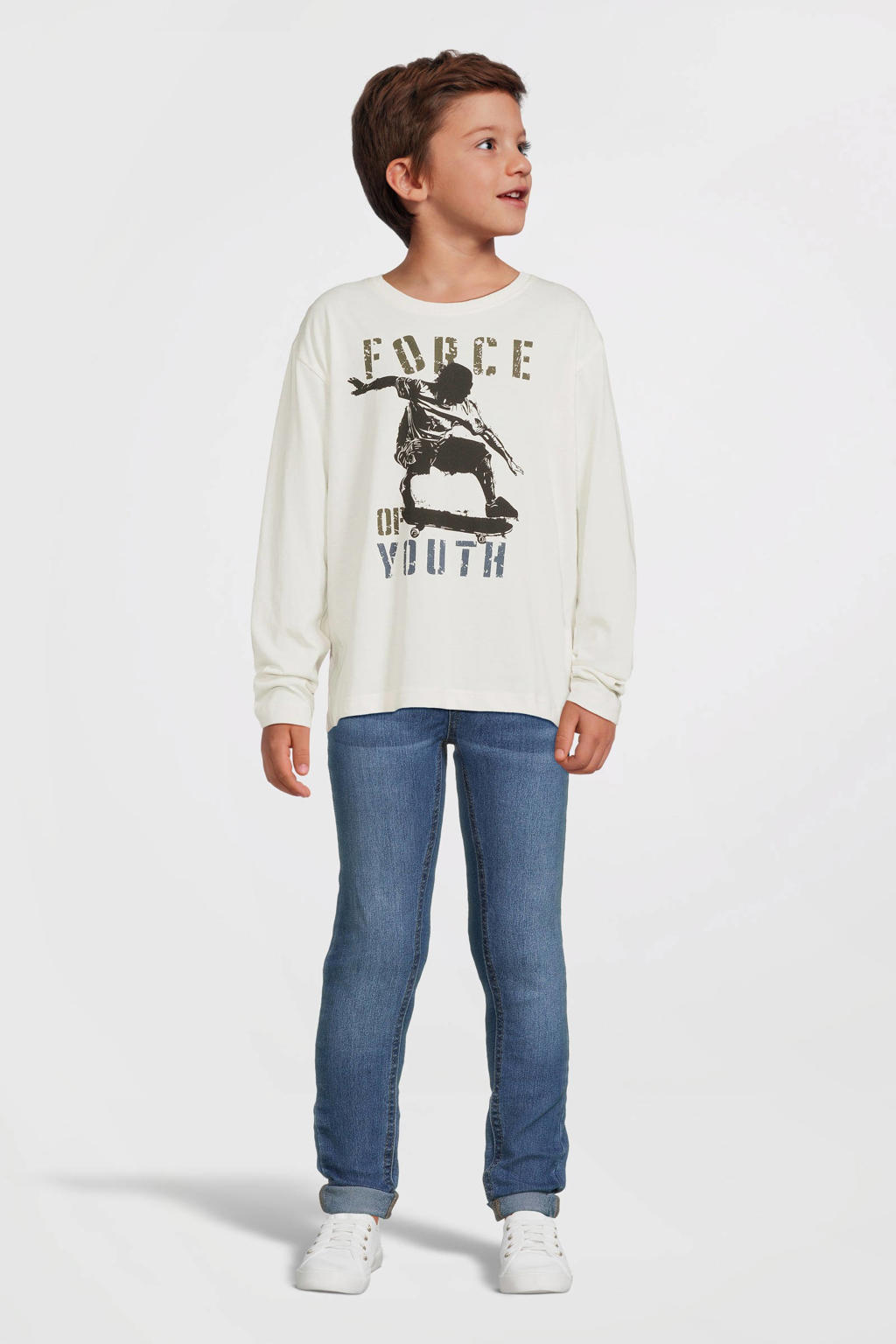 NAME IT KIDS longsleeve NKMVAGNO met printopdruk