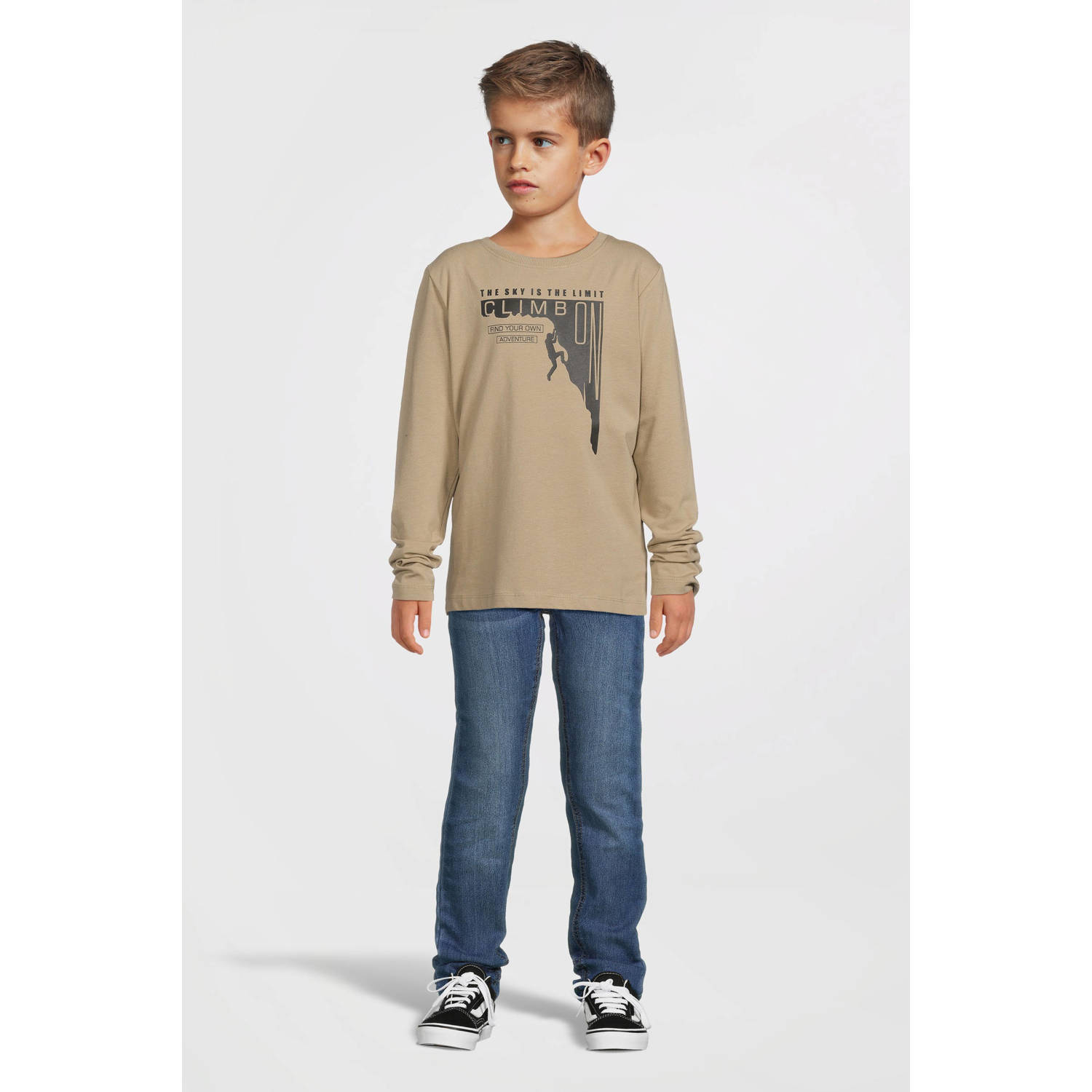 NAME IT KIDS longsleeve NKMVUX met printopdruk