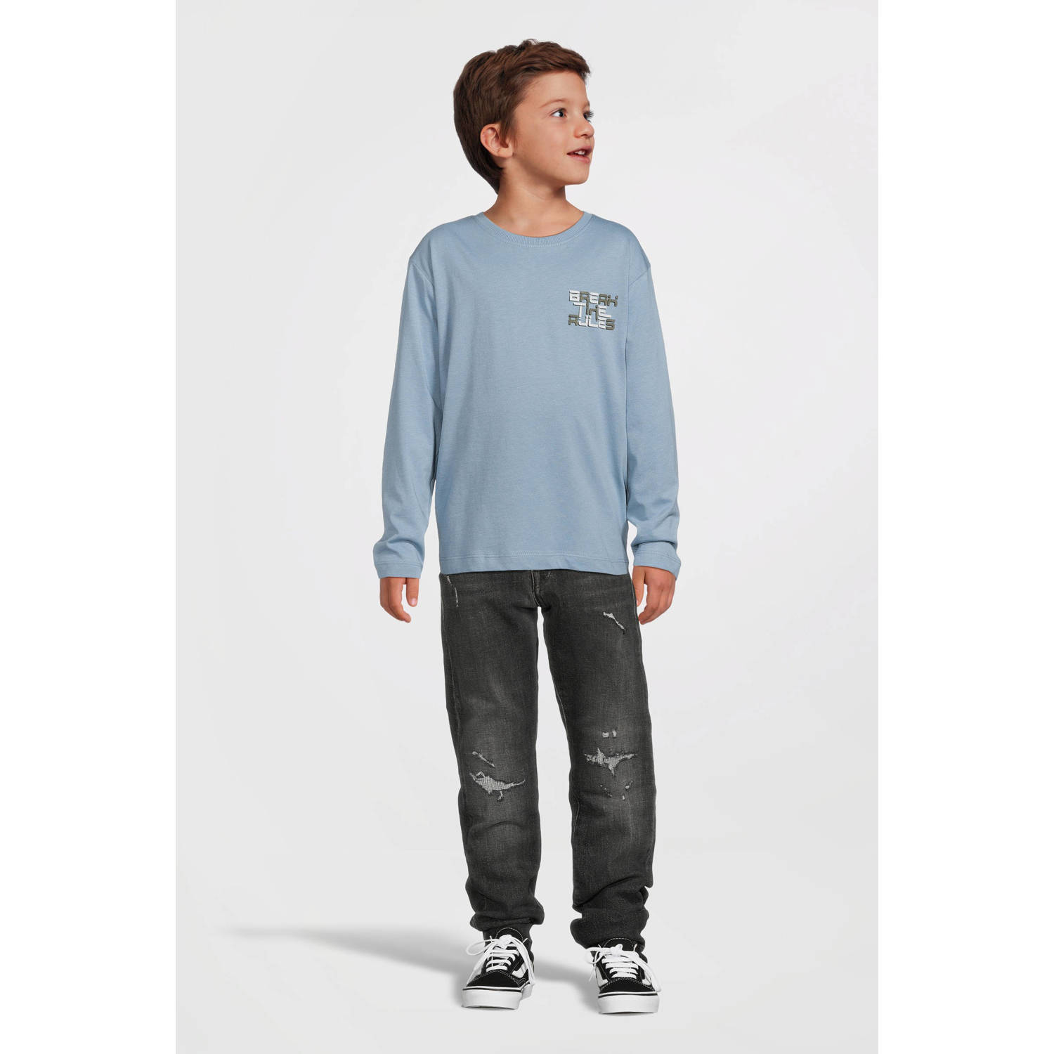 NAME IT KIDS longsleeve NKMVAGNO met printopdruk