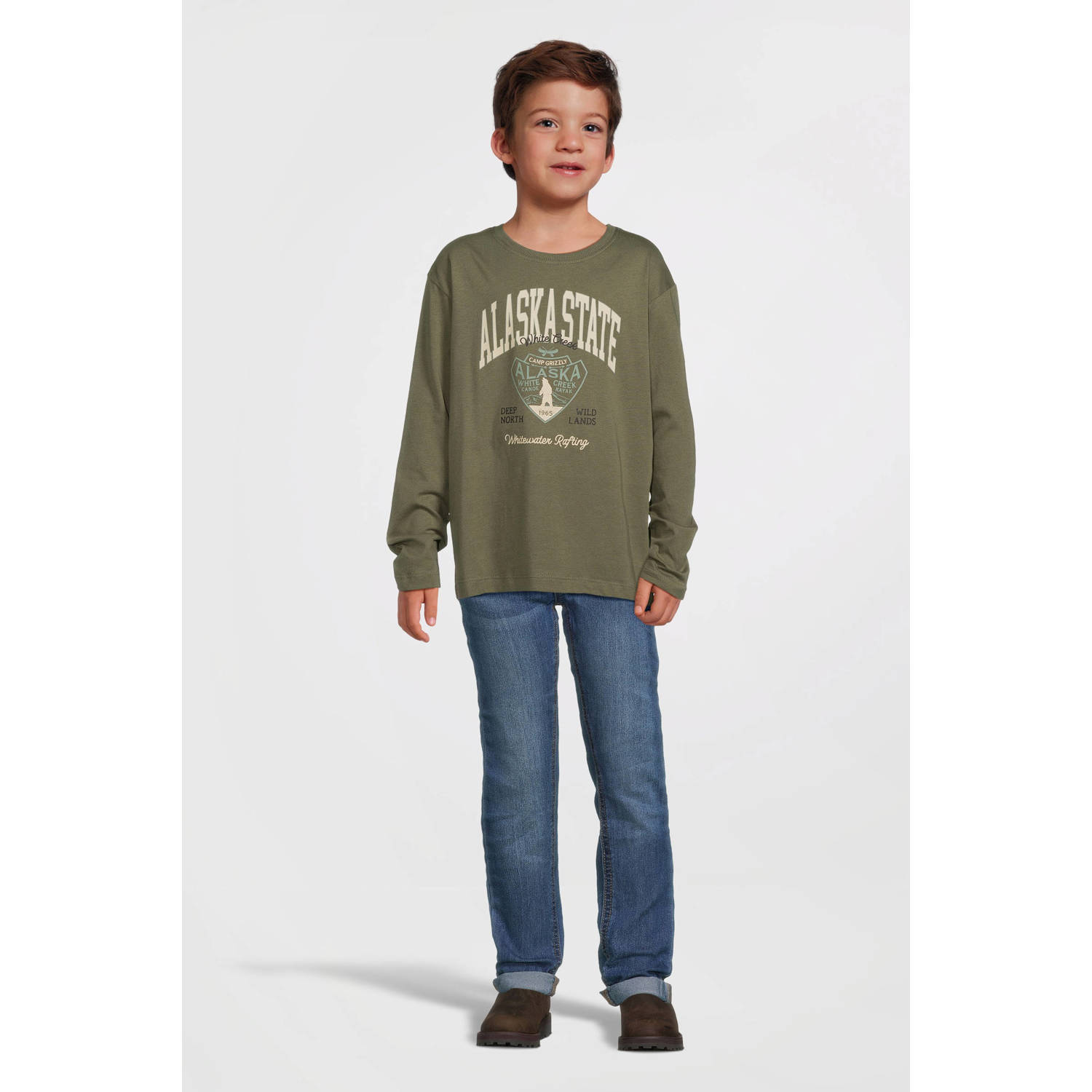 NAME IT KIDS longsleeve NKMVAGNO met printopdruk