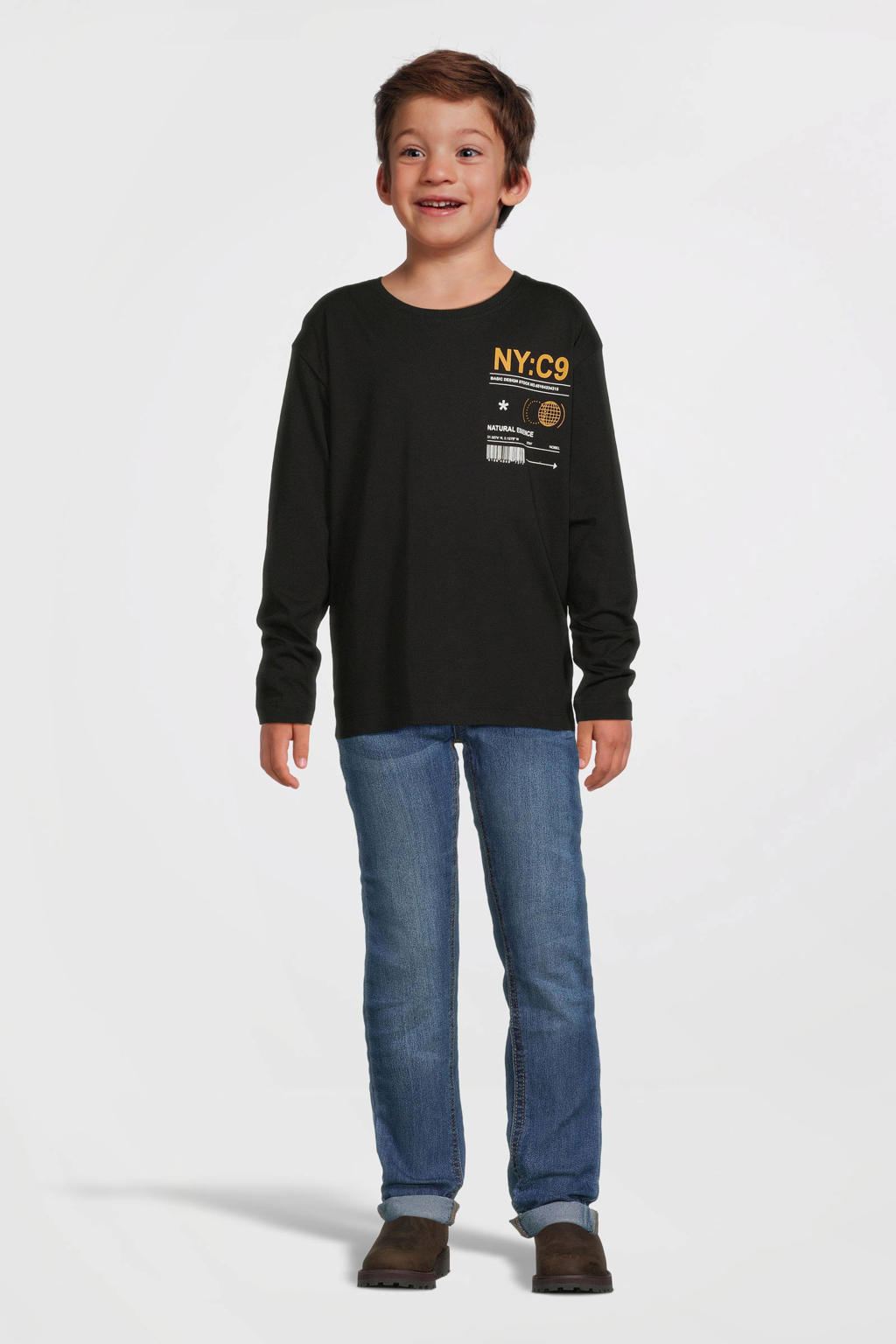 NAME IT KIDS longsleeve NKMVAGNO met printopdruk