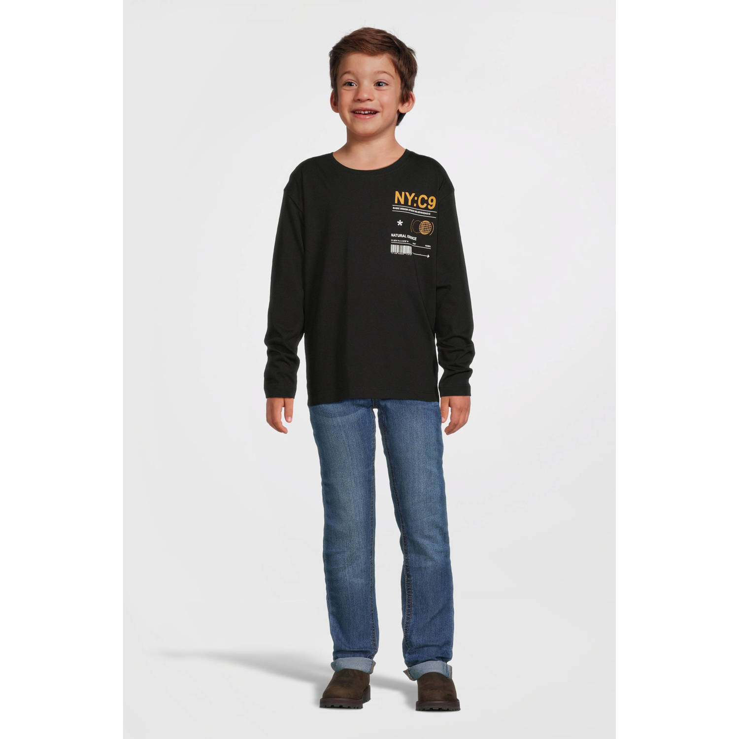 NAME IT KIDS longsleeve NKMVAGNO met printopdruk