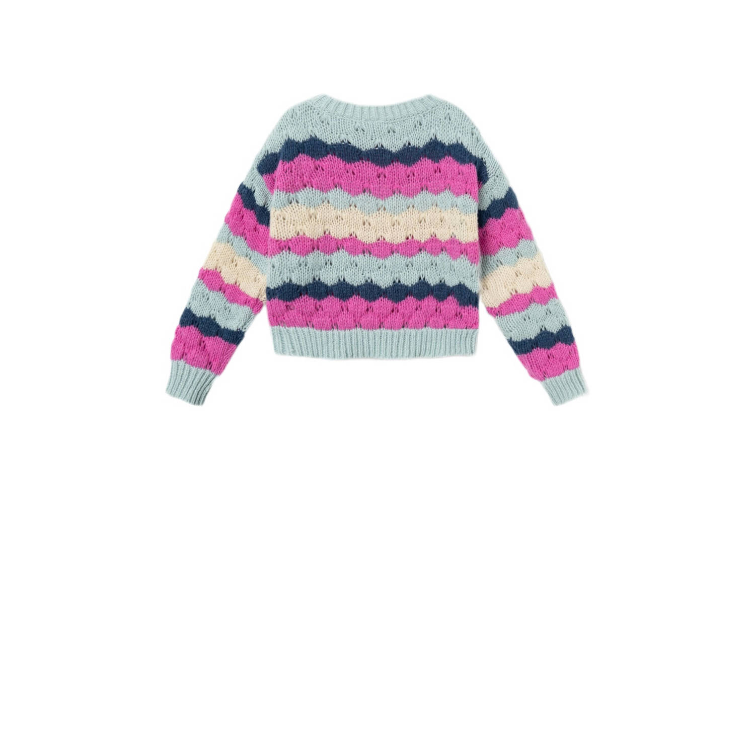 NAME IT KIDS gebreide trui roze