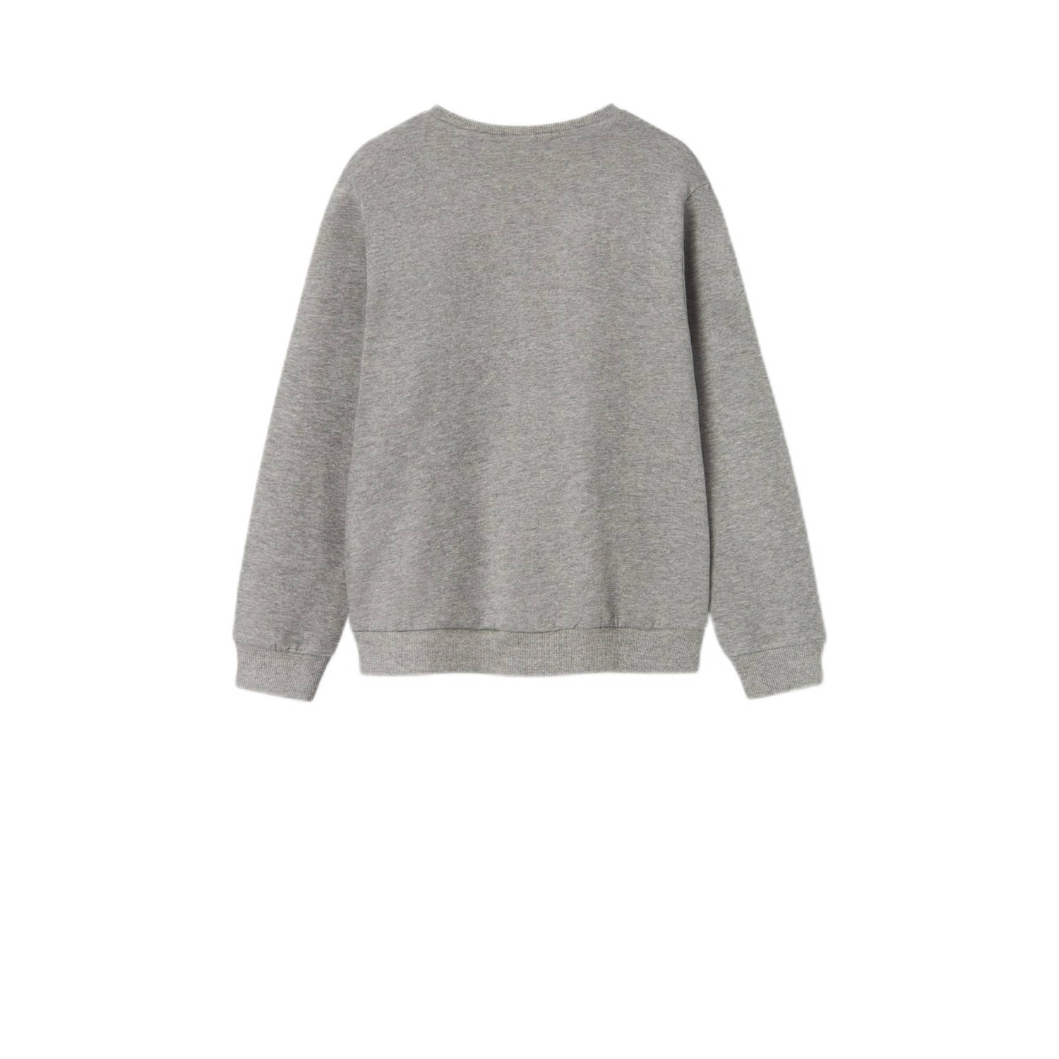 NAME IT KIDS sweater grijs melange