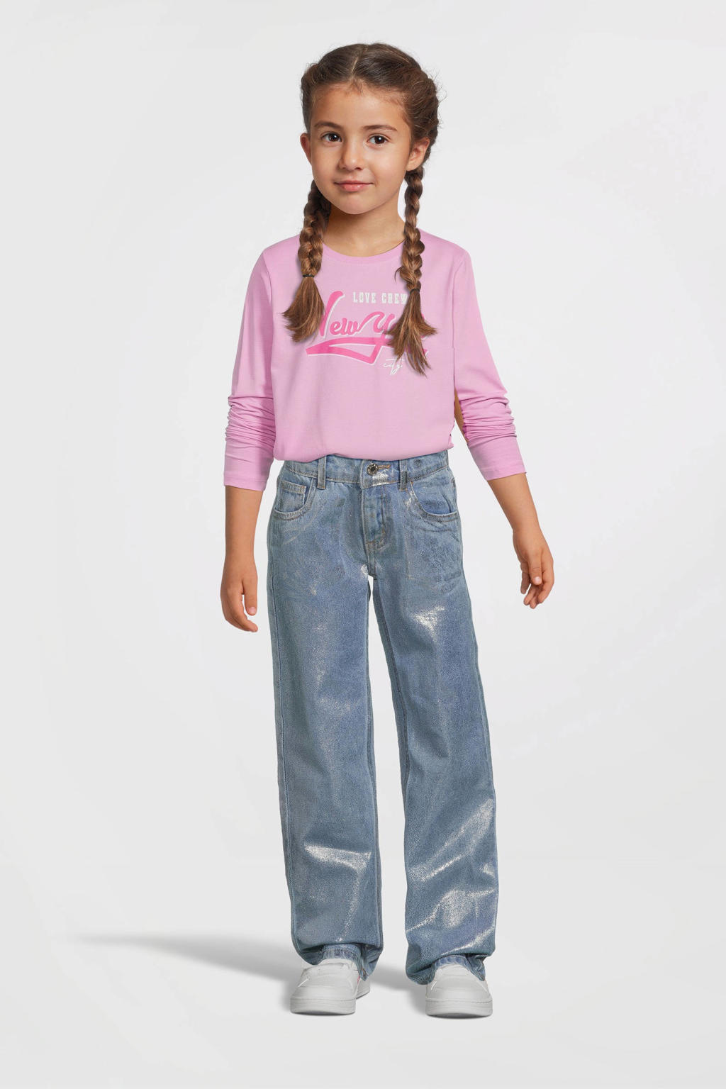 NAME IT KIDS longsleeve NKFVIX met printopdruk