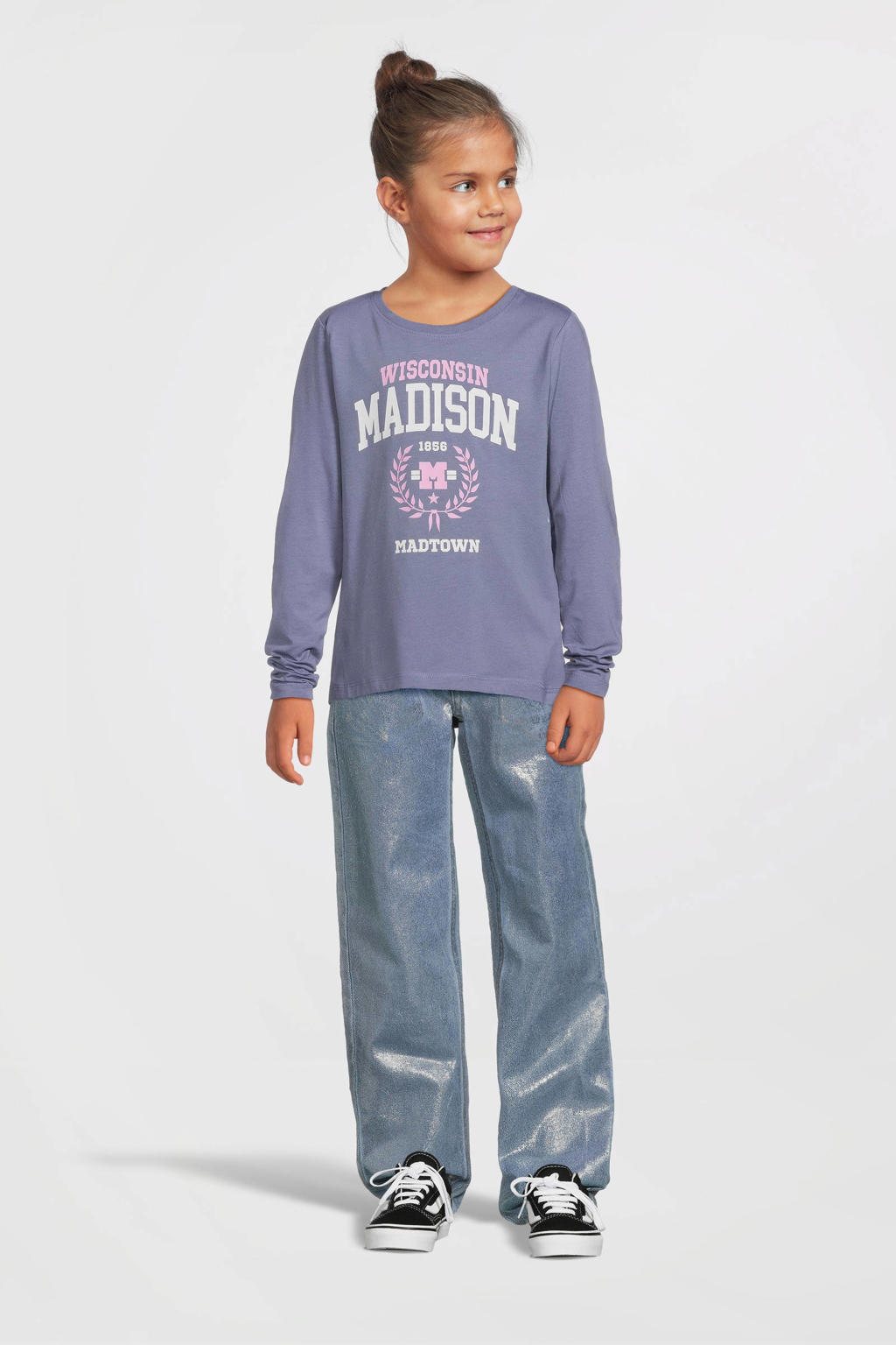 NAME IT KIDS longsleeve NKFVIX met printopdruk