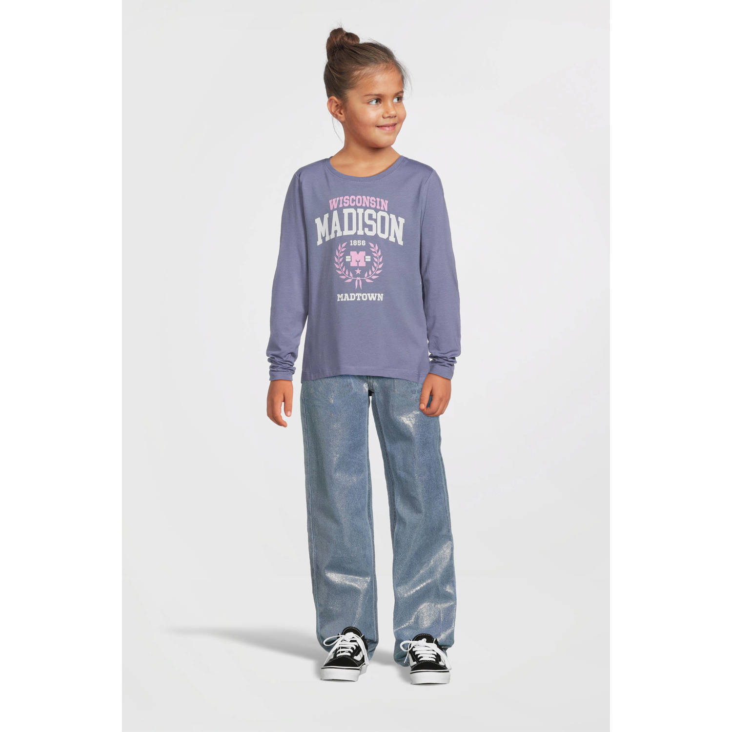 NAME IT KIDS longsleeve NKFVIX met printopdruk