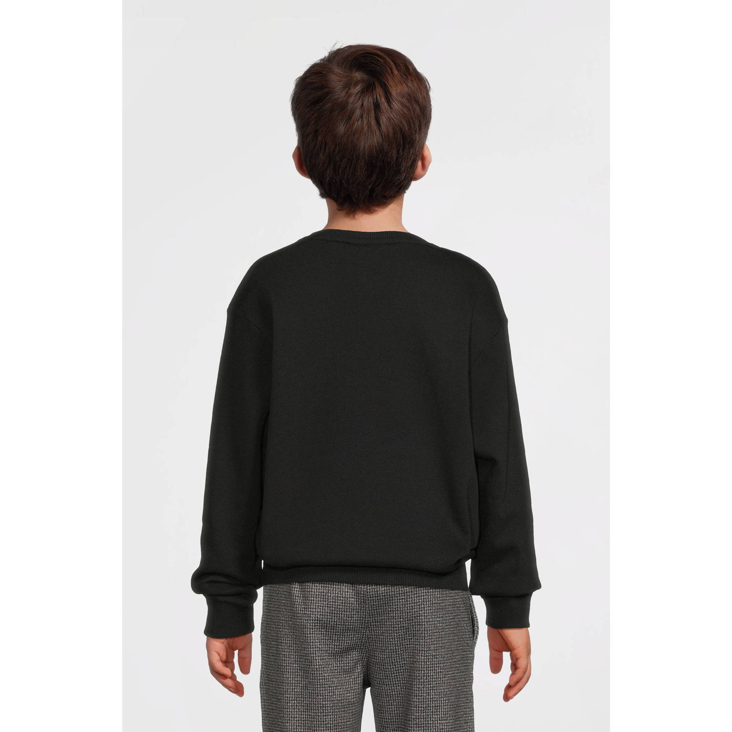 NAME IT KIDS sweater zwart