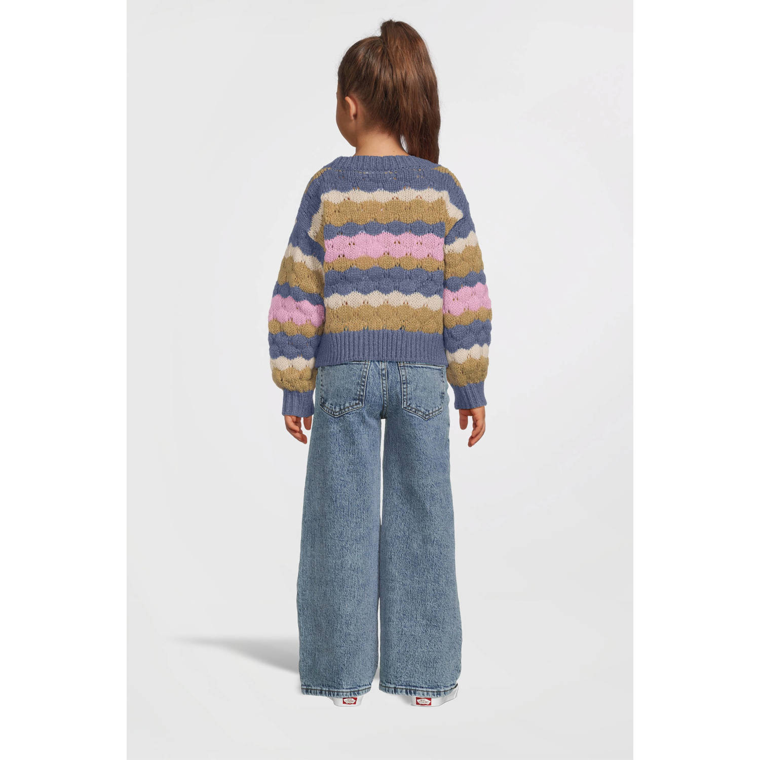 NAME IT KIDS gebreide trui blauw