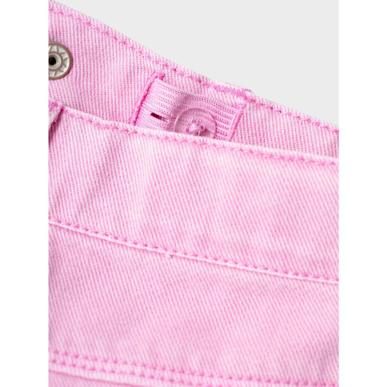NAME IT KIDS wide leg broek NKFROSE roze