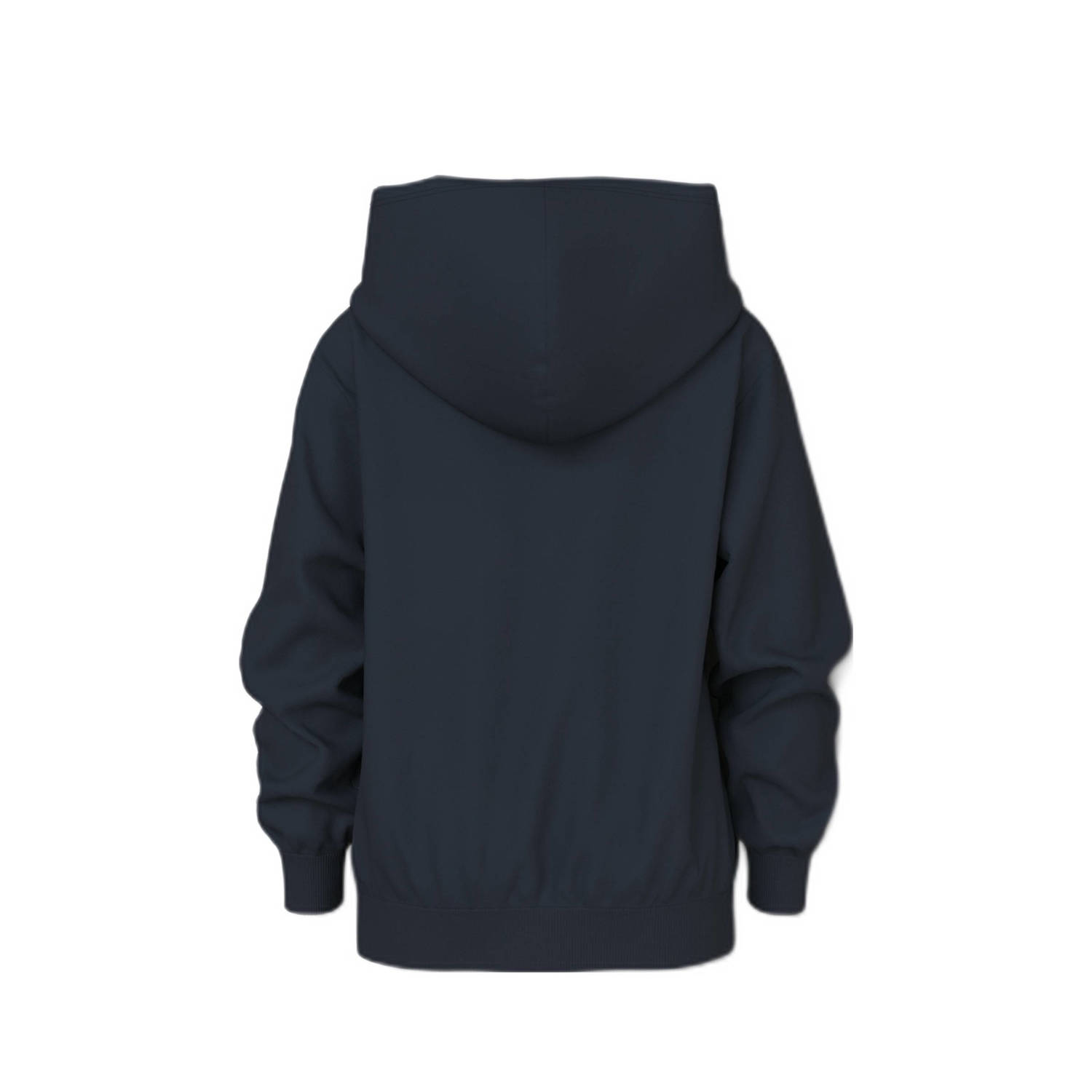 NAME IT KIDS sweater NKMVILDAR met printopdruk donkerblauw