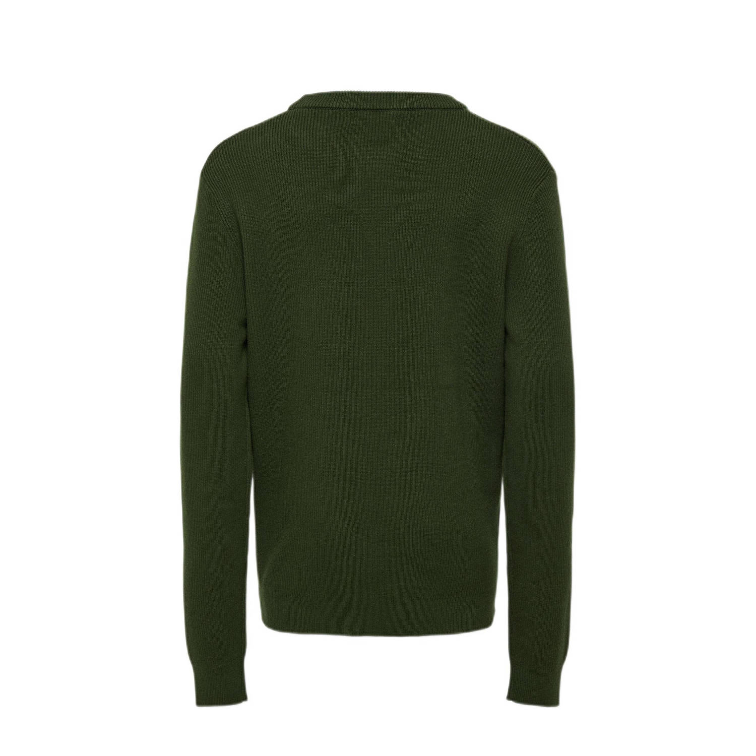 ONLY KIDS BOY pullover donkergroen