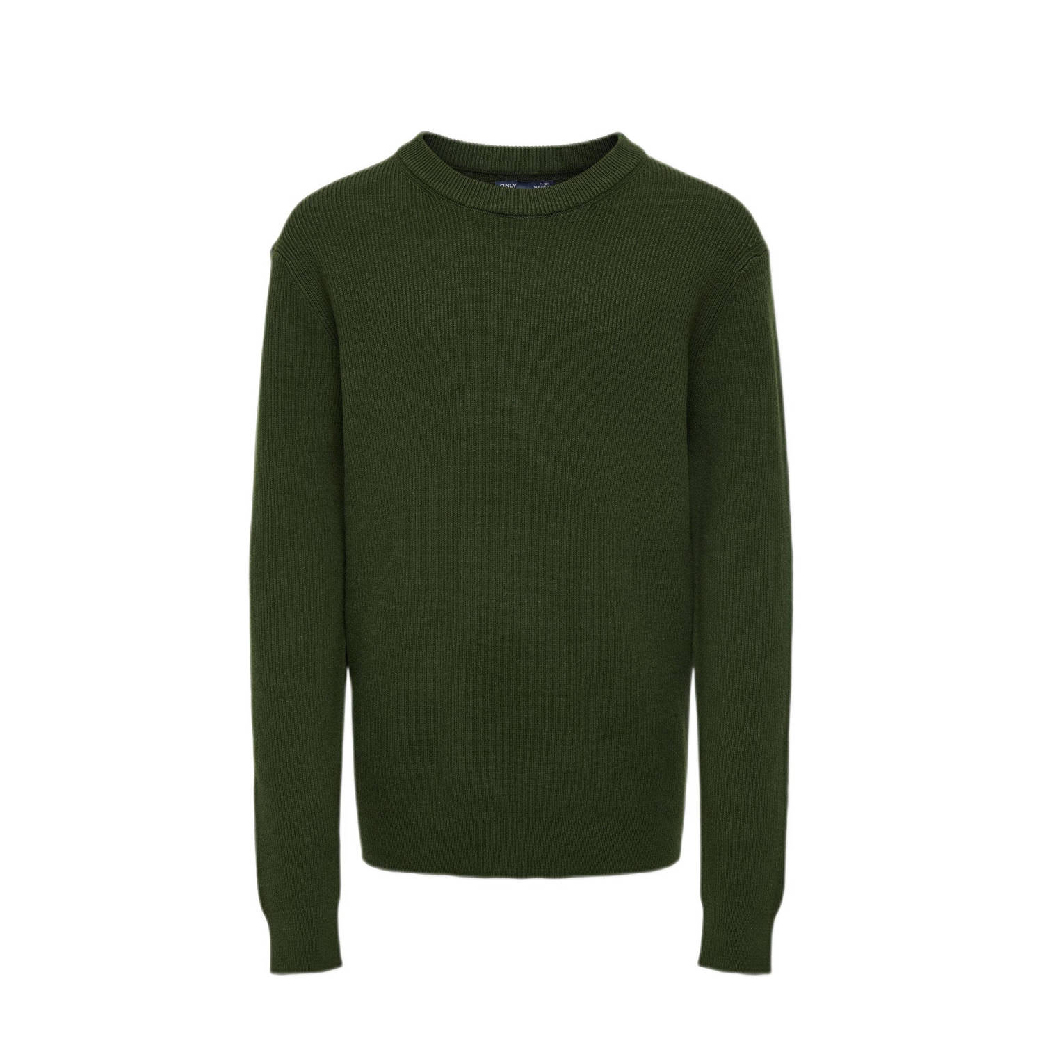 ONLY KIDS BOY pullover donkergroen