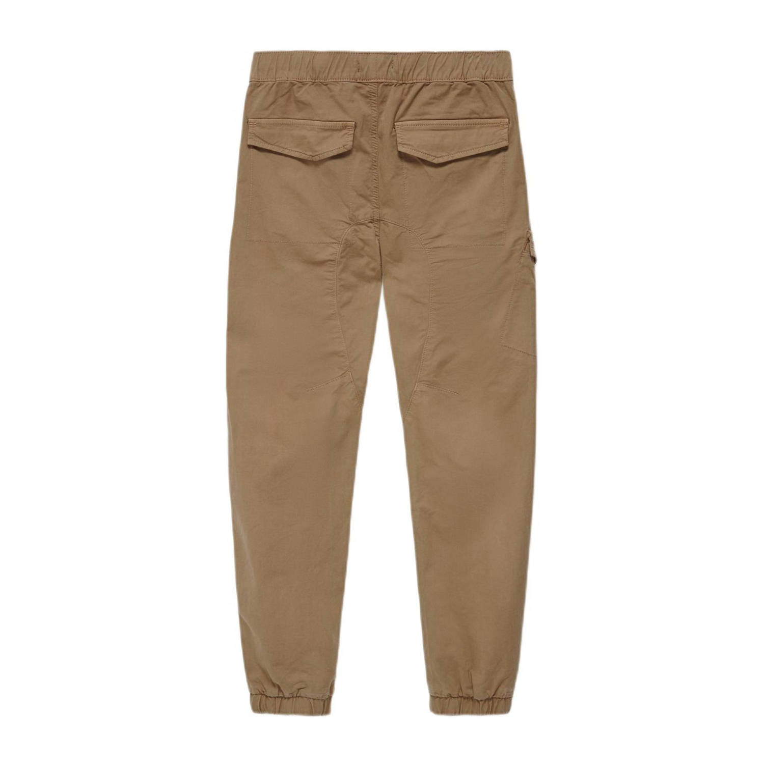 ONLY KIDS BOY regular fit cargobroek KOBLAURITS warmbruin