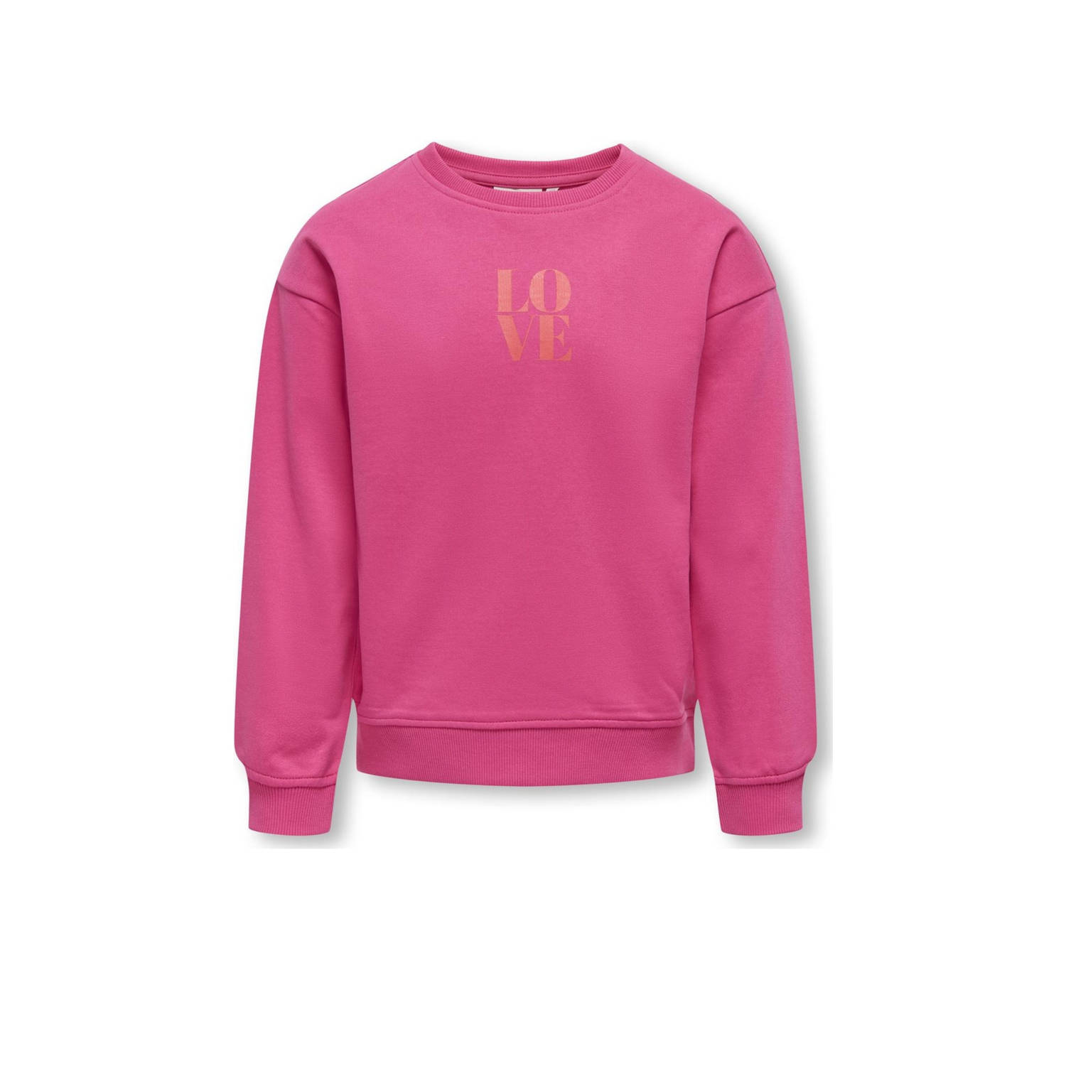 ONLY KIDS GIRL sweater KOGDITTE met printopdruk
