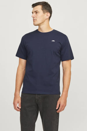 regular T-shirt blauw
