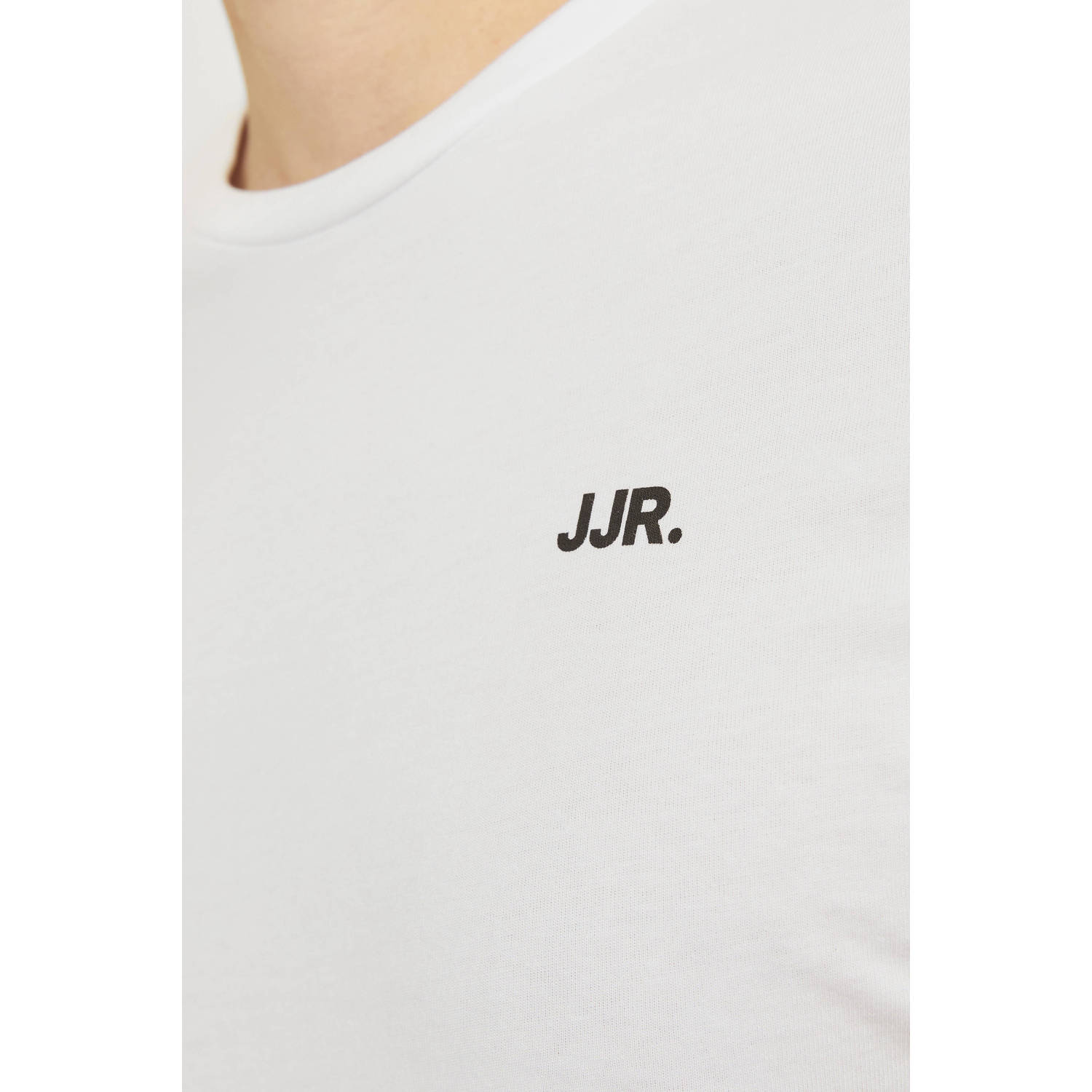 JJ REBEL T-shirt JREBREBEL wit