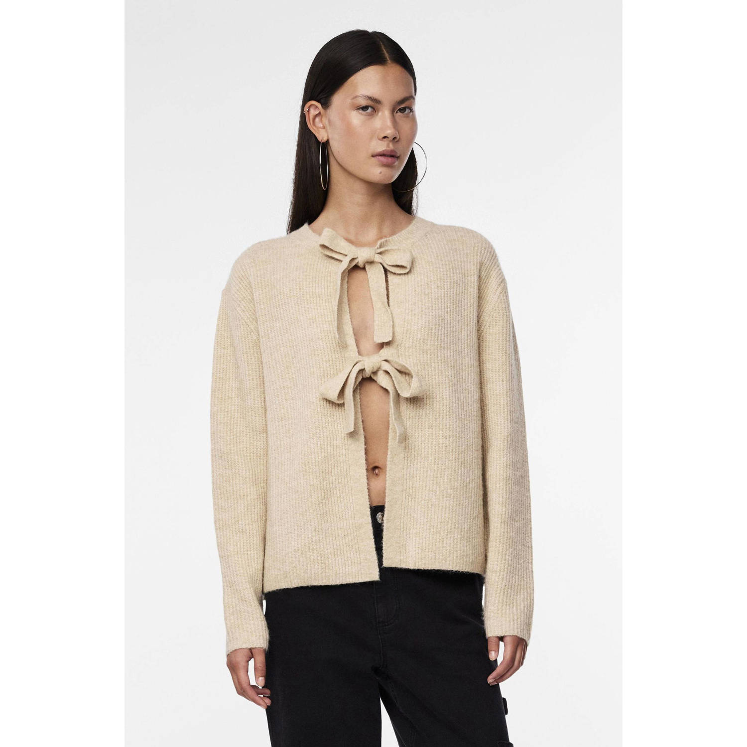 PIECES trui beige
