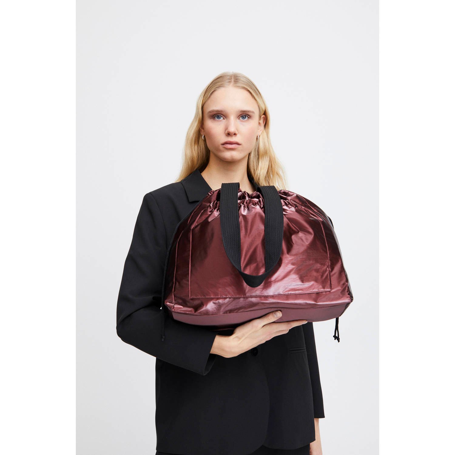 ICHI shopper IARITT donkerrood