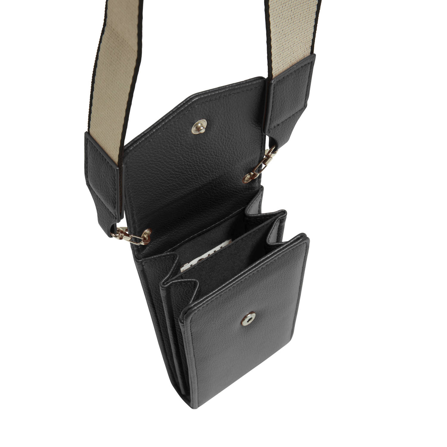 ICHI crossbody tas IABODIL zwart