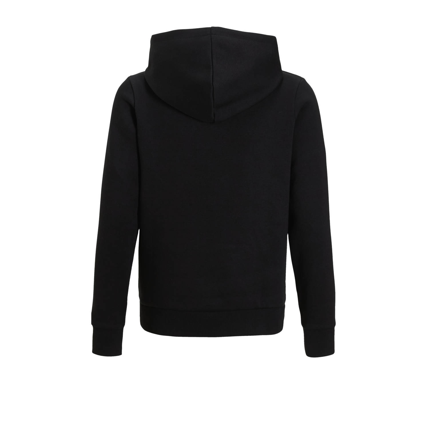JACK & JONES JUNIOR hoodie met logo zwart