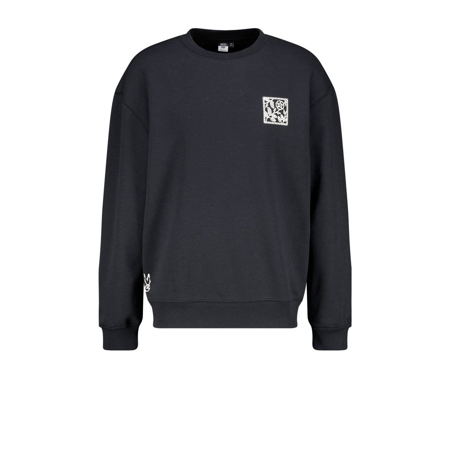 America Today pullover zwart