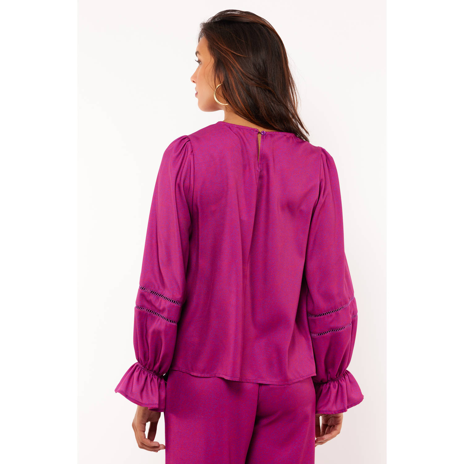 FLURESK blouse Sutton violet