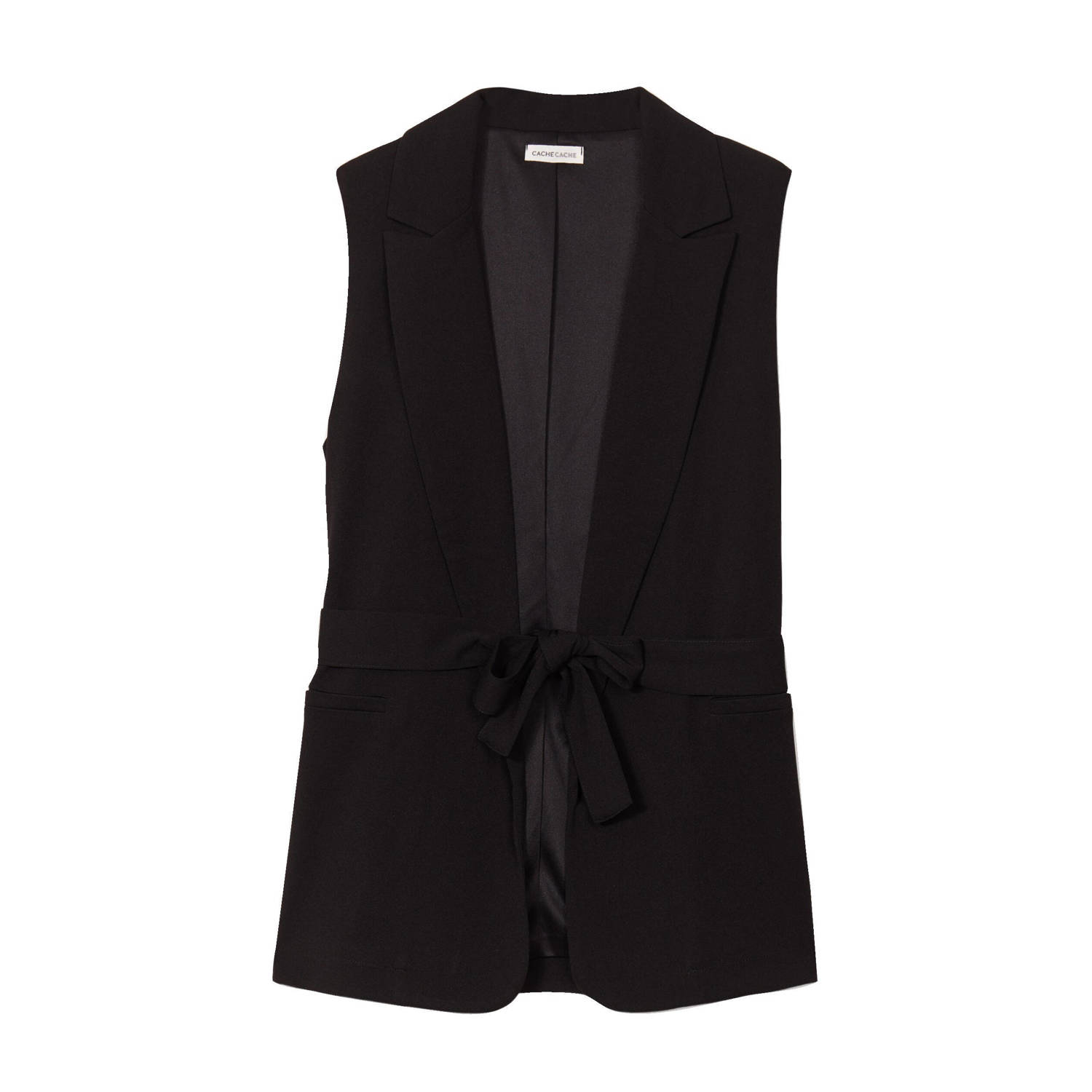 Cache gilet zwart