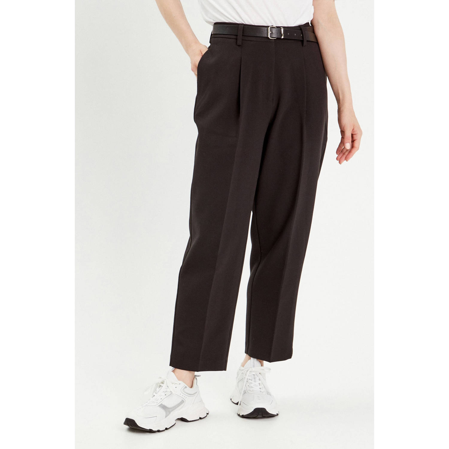 Cache loose fit broek zwart
