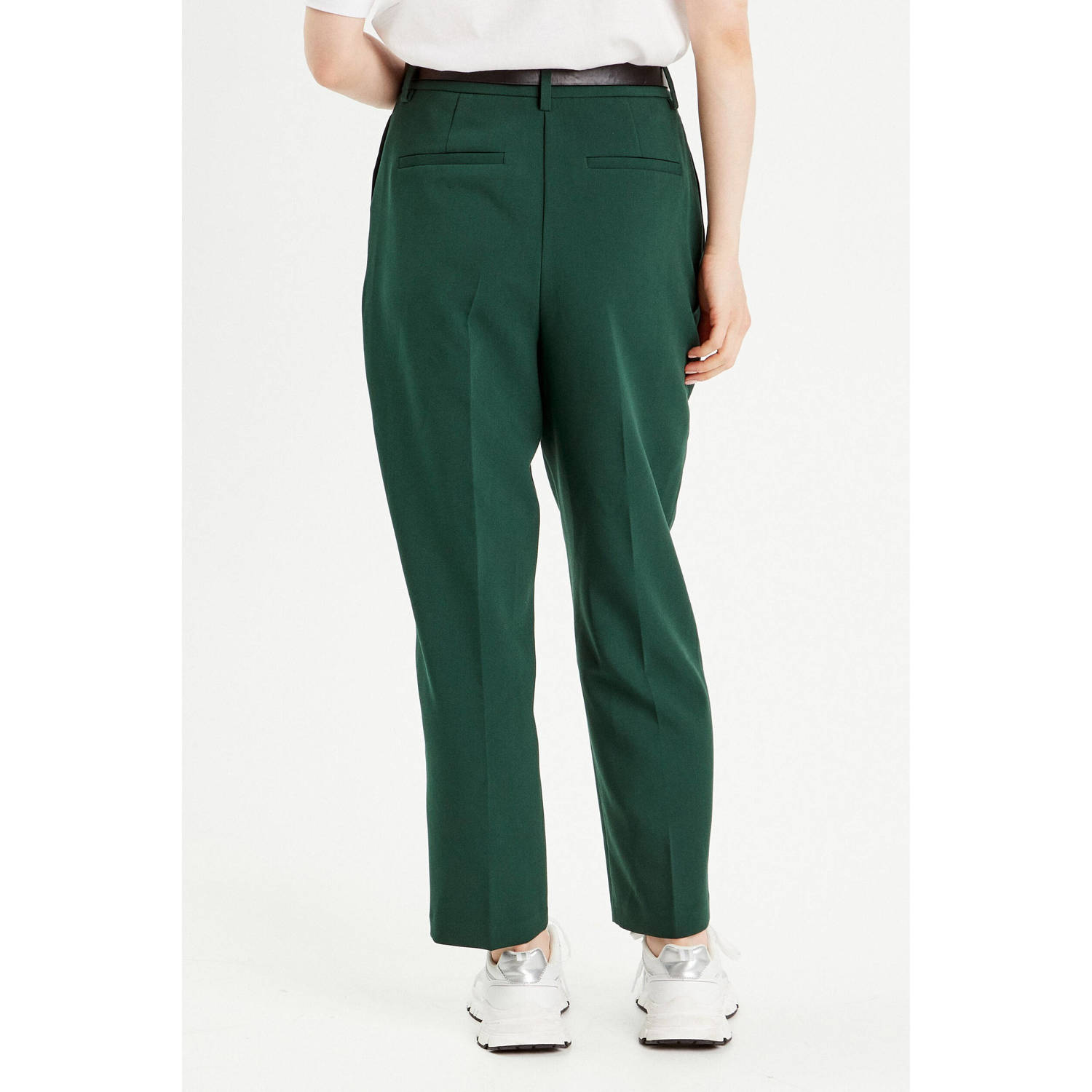 Cache loose fit broek donkergroen