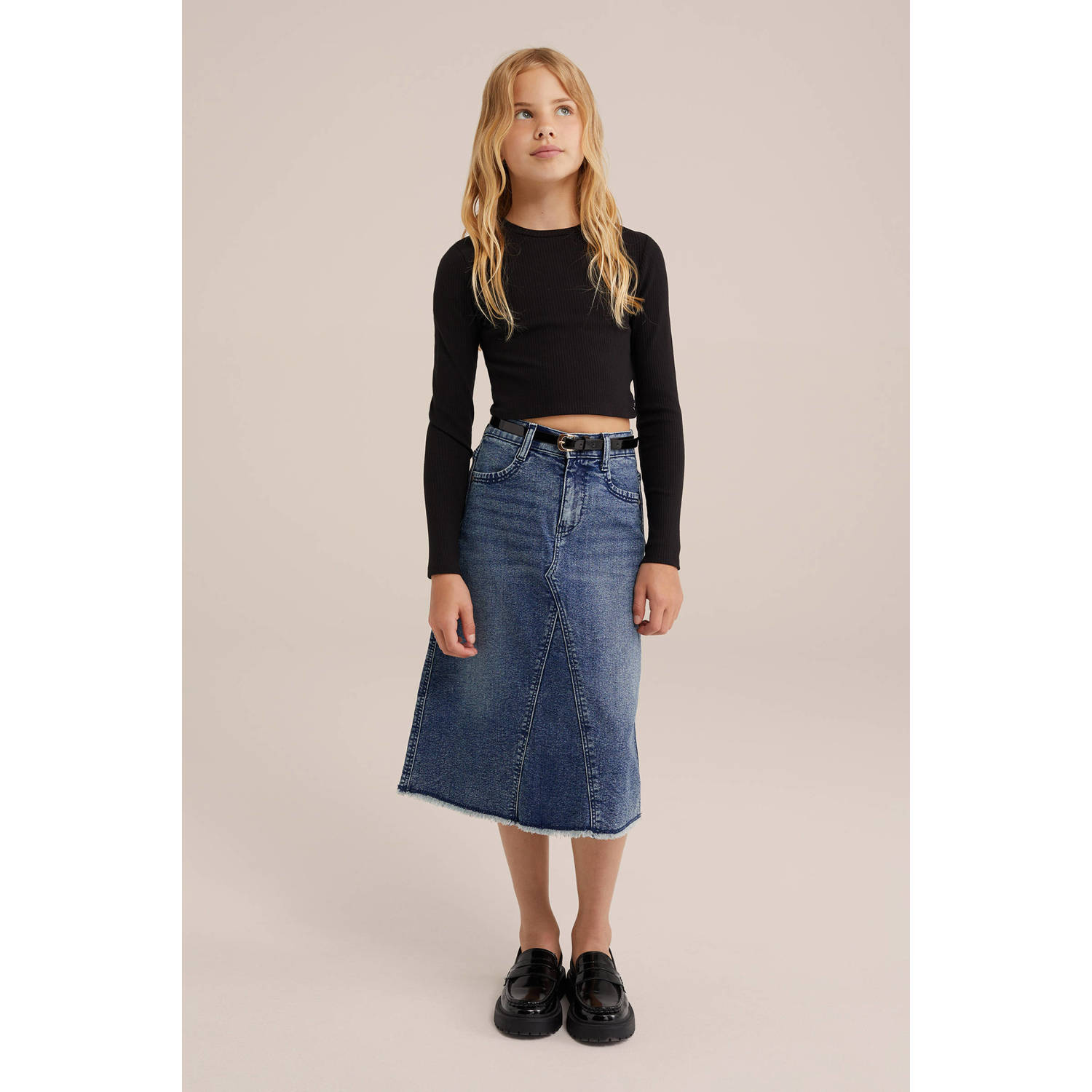 WE Fashion longsleeve zwart