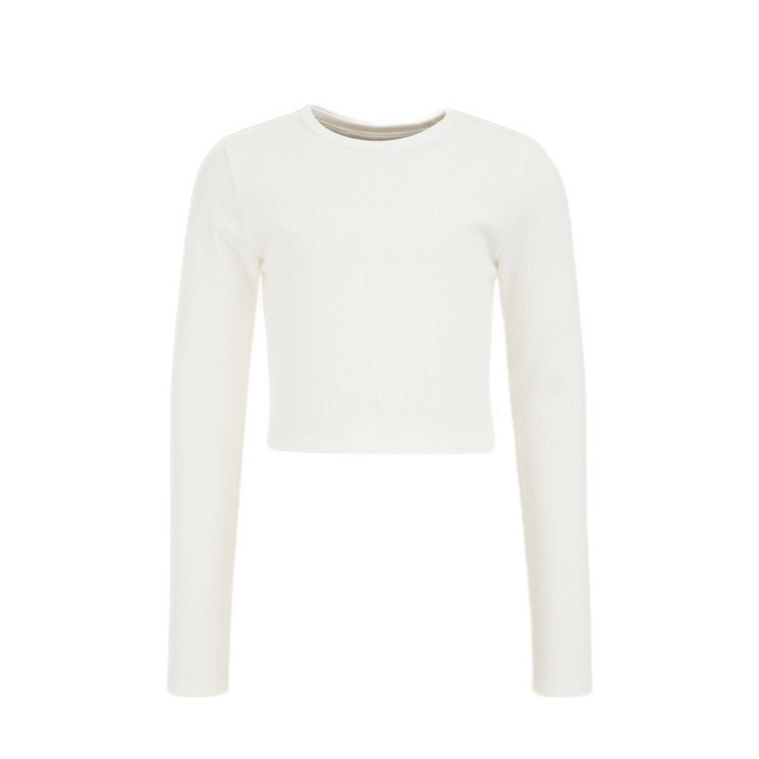 WE Fashion longsleeve blanc