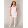 Base Level Curvy lang singlet wit