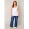Base Level Curvy singlet wit