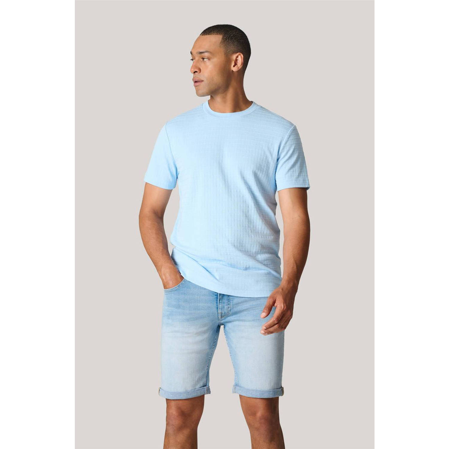 Shoeby T-shirt lichtblauw
