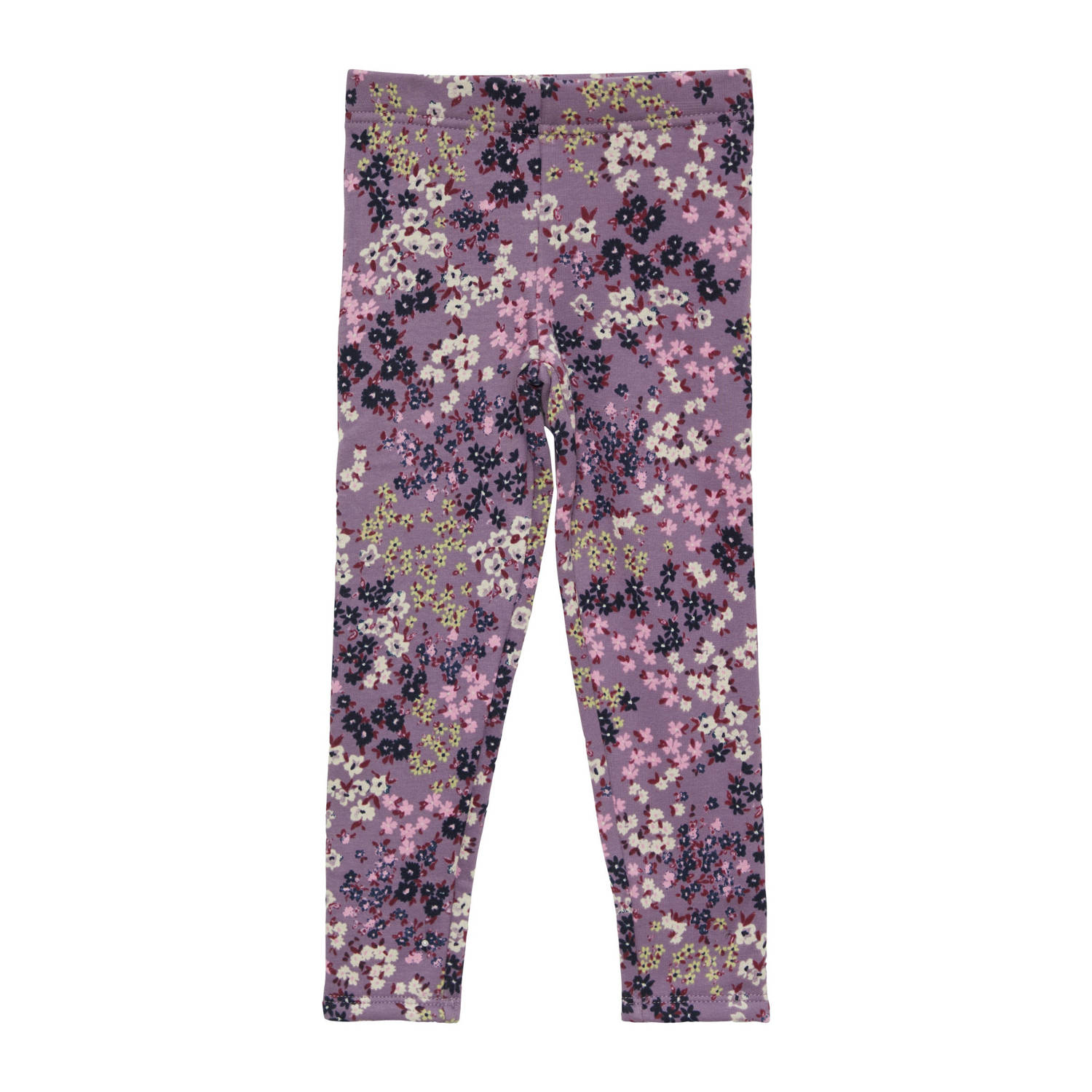 S.Oliver gebloemde broek paars beige multicolor Meisjes Polyester-katoen 104