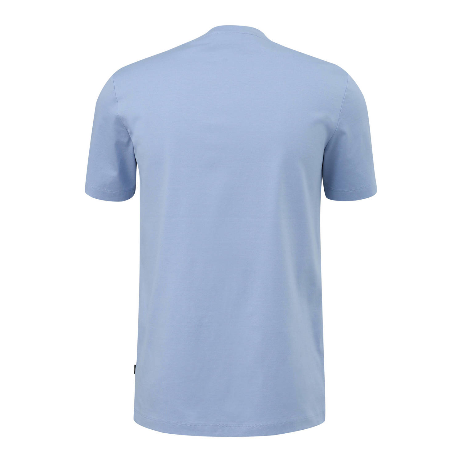 s.Oliver BLACK LABEL slim fit T-shirt lichtblauw