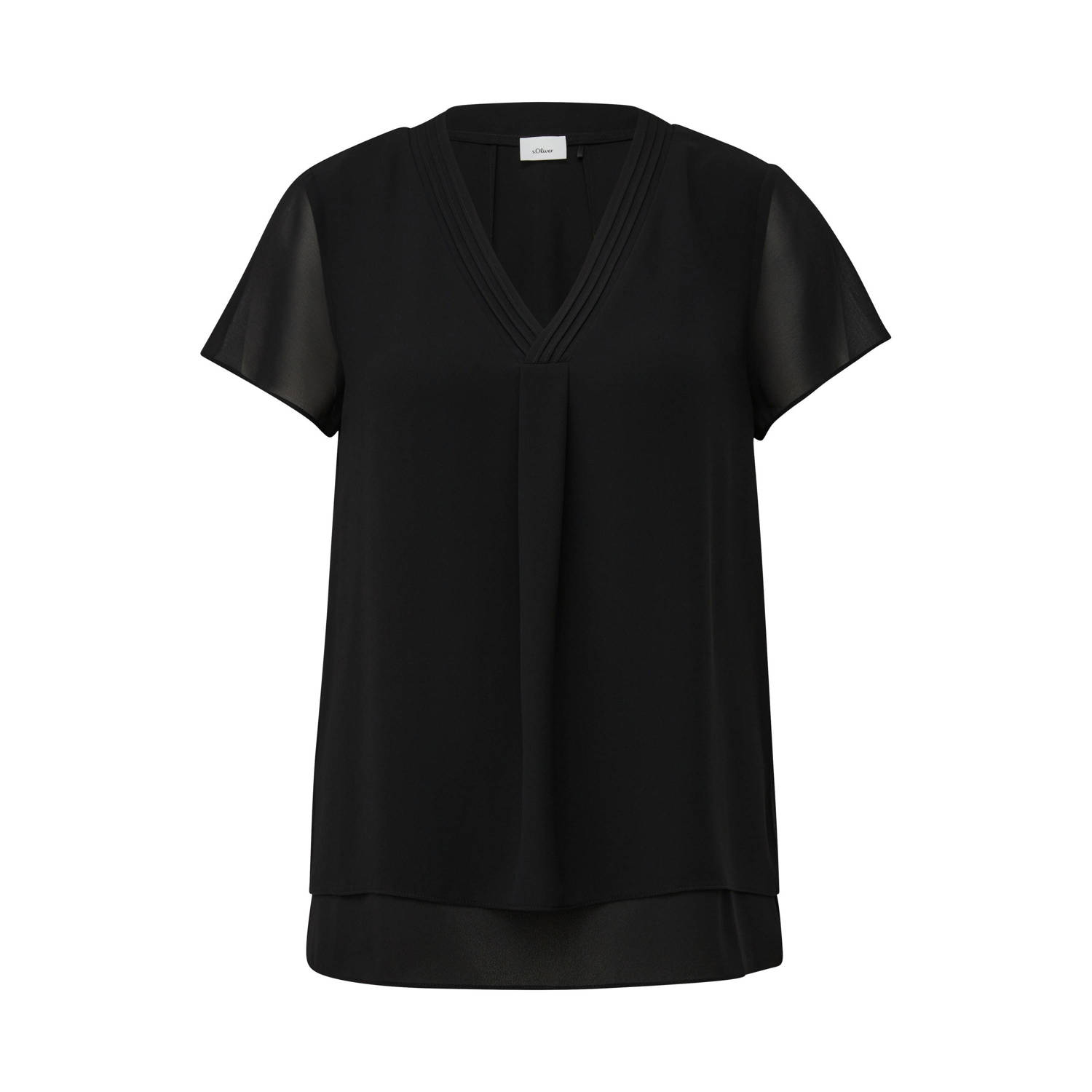 S.Oliver BLACK LABEL Blouseshirt met V-hals