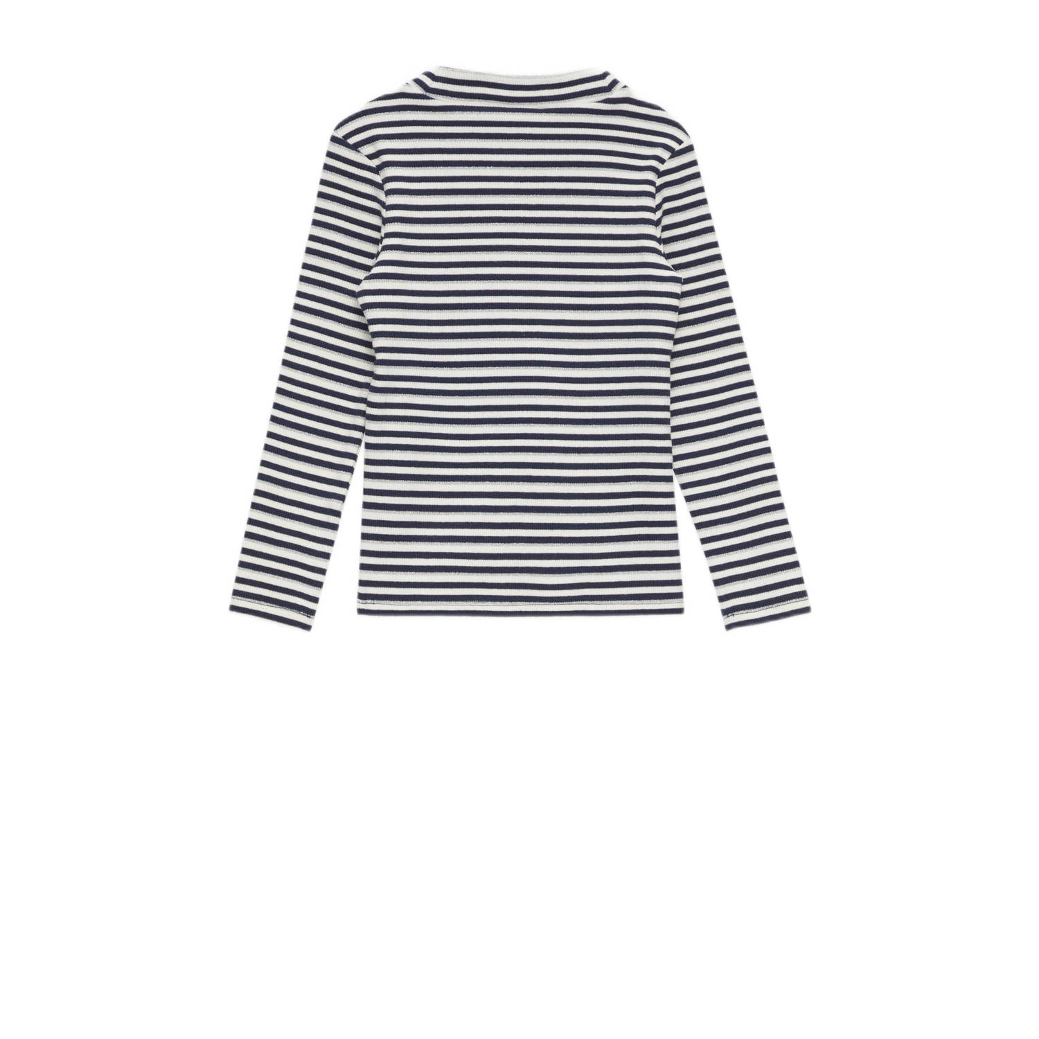 s.Oliver gestreepte longsleeve donkerblauw