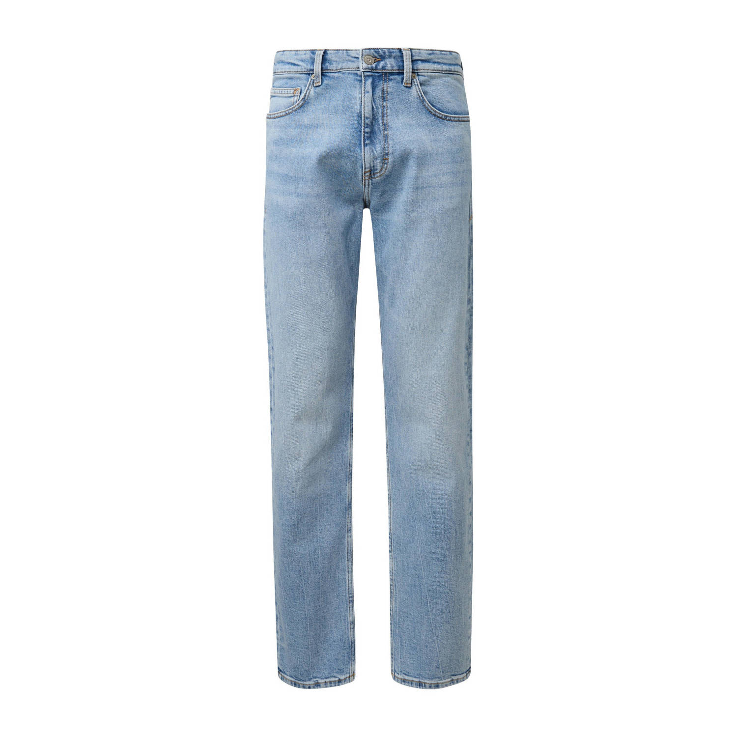 Q S by s.Oliver regular fit jeans lichtblauw