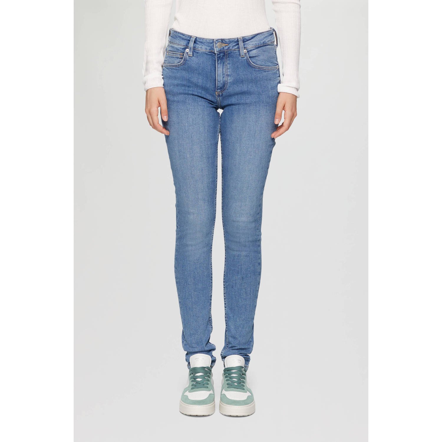 Q S designed by Skinny fit jeans Sadie met zakken