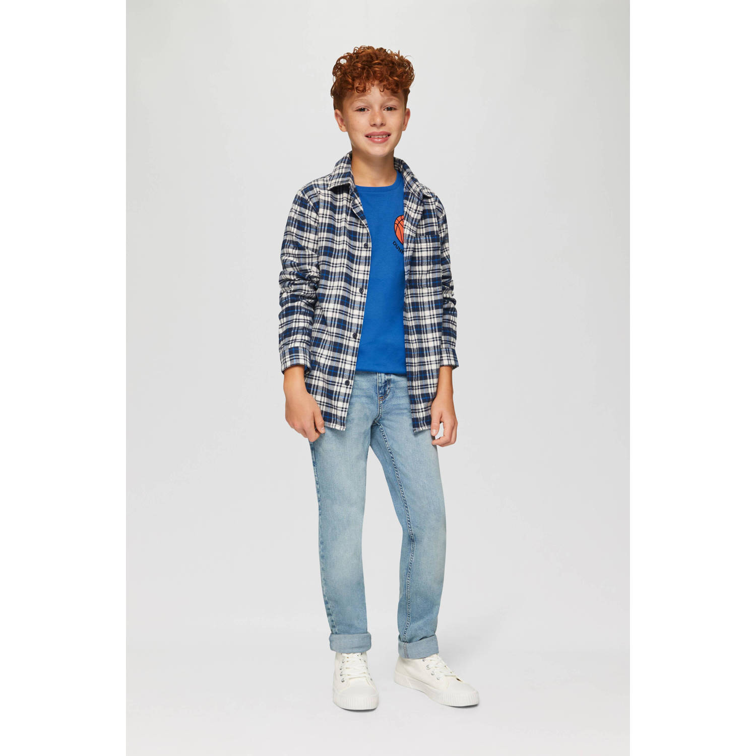 s.Oliver Longsleeve blauw